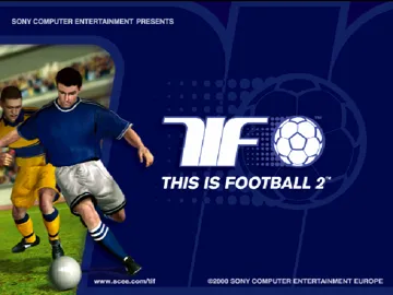 This Is Football 2 (EU) screen shot title